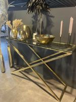 Konsole Sideboard Tisch Chrom Glänzend Gold Glas Nordrhein-Westfalen - Jülich Vorschau