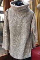 Unikat Pailletten langer Pullover großer Kragen gr 36/38 Bayern - Olching Vorschau