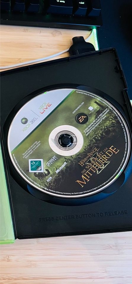 3x Xbox 360 dragonball raging bast oblivion elder Herr der Ringe in Dortmund