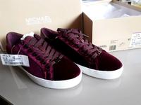 Michael Kors Sneaker Irving lace up velvet Plum Gr. 39 Samt West - Sindlingen Vorschau