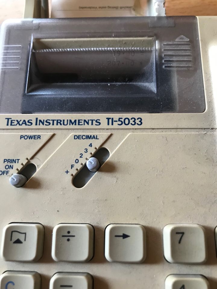 Texas Instrument TI 5033 in Hatten