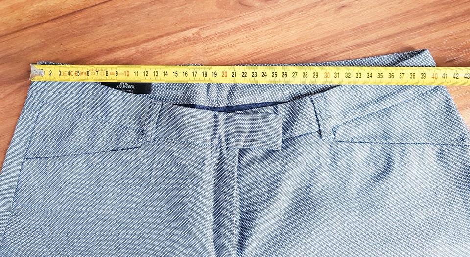 Stoffhose Eve - Größe 38 - S.Oliver - Büro - blau - neuwertig in Hövelhof