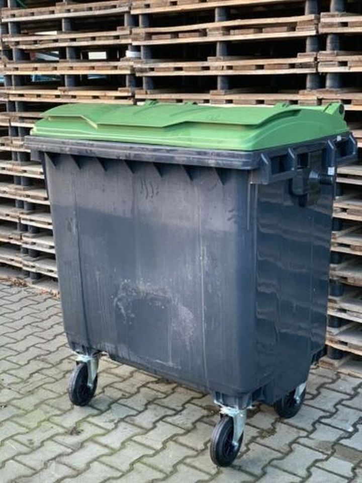 Müllcontainer MGB Mülltonne Schäfer 770l Müllgroßbehälter Müll in Hesel