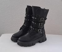 Stiefel mit Schnallen und Nieten, neu ungetragen Brandenburg - Beelitz Vorschau