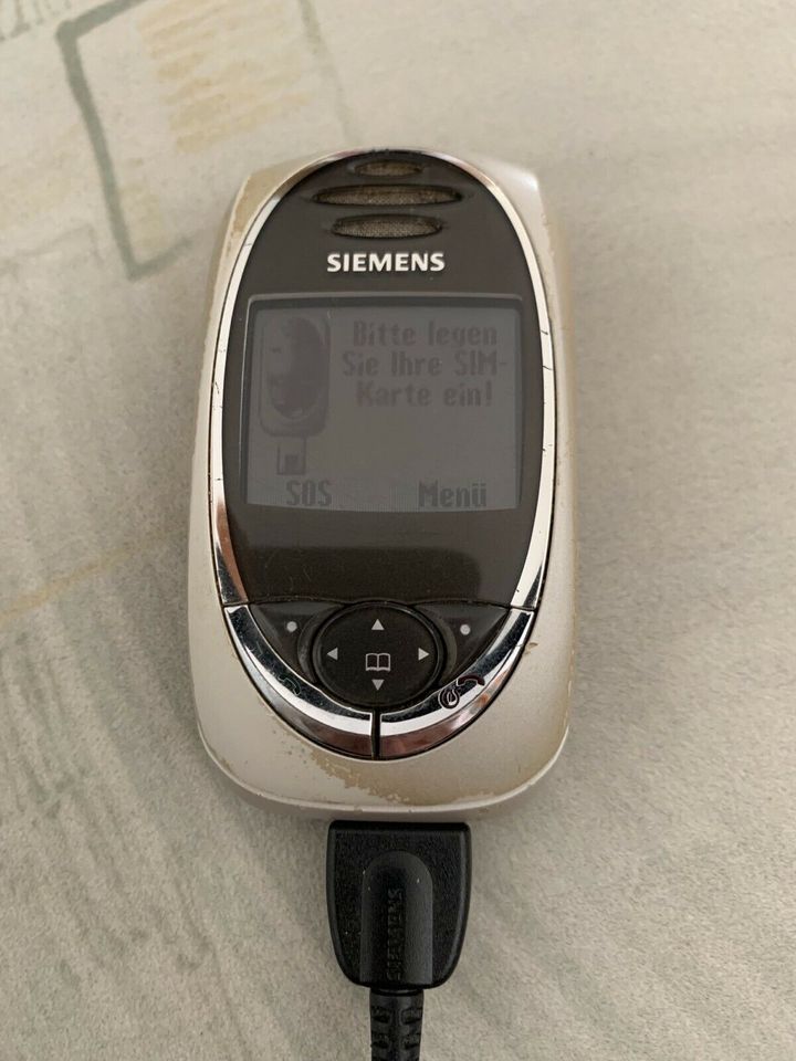 SIEMENS ALTE HANDY  ALT ABER ES FUNKTIONIERT EINWANDFREI in Calbe (Saale)