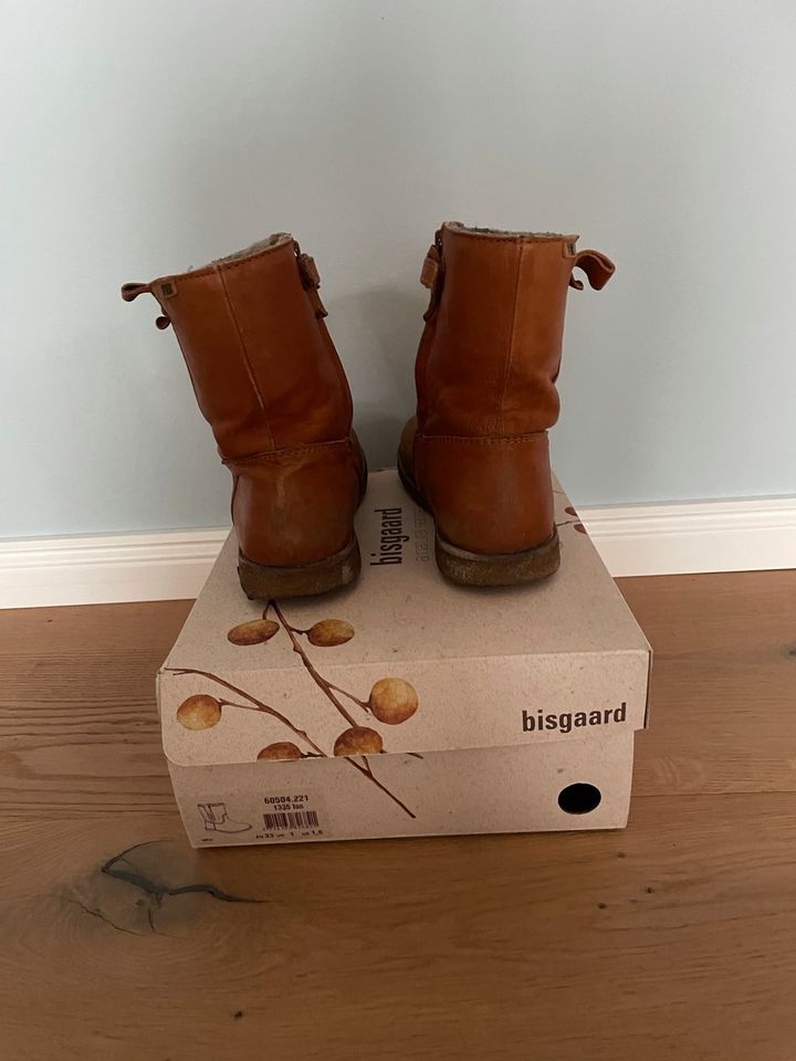 Bisgaard Elke tex,Winterstiefel,cognac,sehr guter Zustand,Gr.32 in Harsefeld