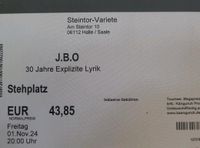 JBO 01.11. Steintor-Variete Halle Leipzig - Leipzig, Zentrum-Nord Vorschau