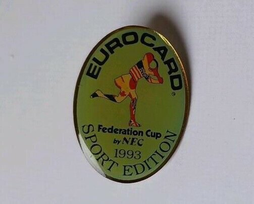 Anstecker Tennis Federation Cup 1993 Emaille in Freigericht