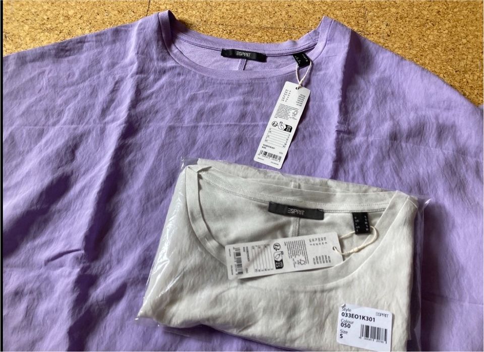Esprit Oversized Shirt Seidenoptik Lavendel Gr. M ungetragen in Hannover