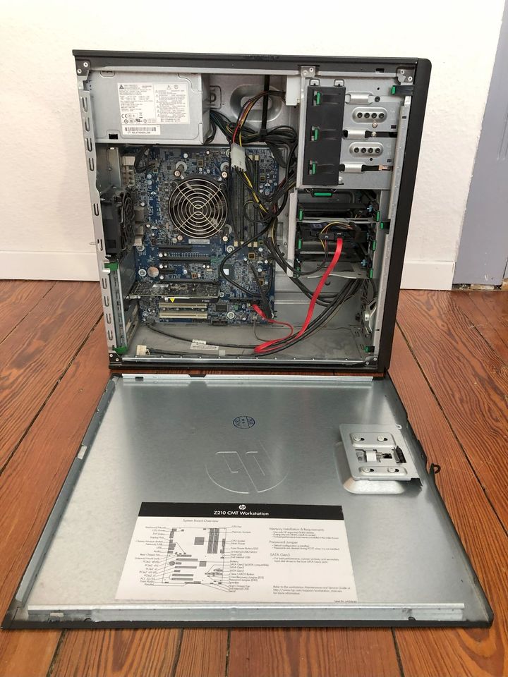 HP Workstation Z210 / 32GB RAM / 500GB SSD / Nvidia Quadro P1000 in Stuttgart