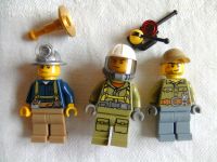 Lego drei Minifiguren passt zu Feuerwehr, Suchtrupp, Bergrettung Nordrhein-Westfalen - Lohmar Vorschau