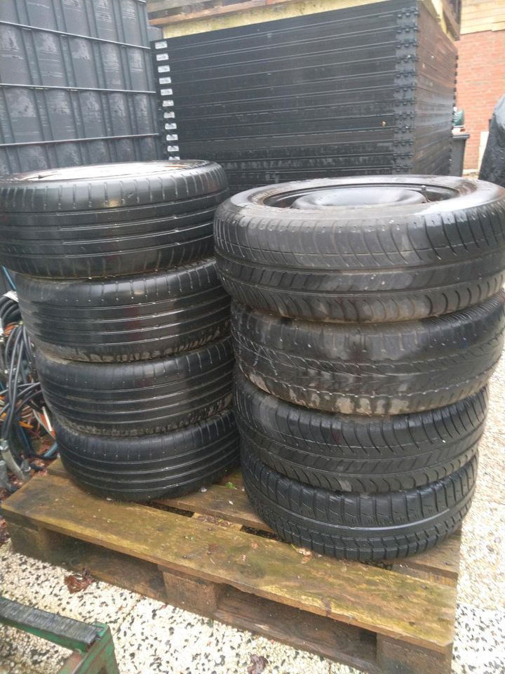 Alufelgen und Stahlfelgen mit Reifen für Ford Mondeo MK 3 in Sankt Augustin