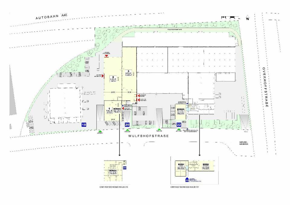 *Provisionsfrei* ca. 228 m² Büroflächen in Dortmund-Kley zu vermieten in Dortmund