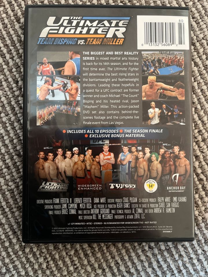 UFC Ultimate Fighter 14 5-DVD_Box [Region 1] US-Import in Handewitt