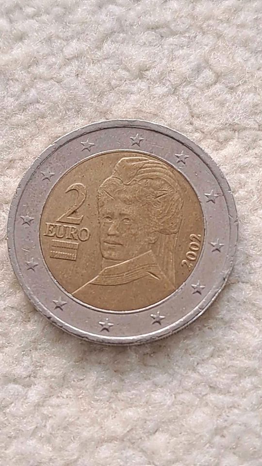 2 Euro Münze in Frankfurt am Main