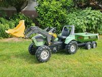 Deutz Tret Traktor mit Kipp Hänger von Rolly Toys Baden-Württemberg - Bad Rappenau Vorschau
