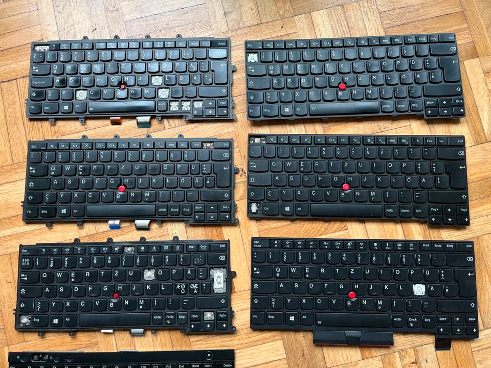 9x Lenovo Thinkpad Tastatur Ersatzteilspender in Düsseldorf