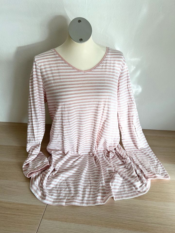 Top Bluemotion Nachthemd L 44/46 Neuw rosa-weiss gestreift weich in Oberhausen