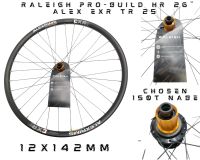 Raleigh Pro-Build 26" Alex EXR TR 25 Chosen 150T Laufrad 12x142mm Lindenthal - Köln Sülz Vorschau