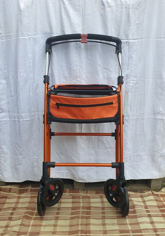 Wohnungsrollator »Premium«, orange - NEU in Groß Köris