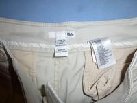 Hosen, Dame, H&M, Baumwolle, beigefarben, gerader Schnitt, Gr. 36 Rheinland-Pfalz - Lingenfeld Vorschau