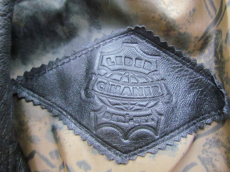 Damen Lederjacke Leder Jacke 80er 90er Jahre Gr. 38 in Baunatal