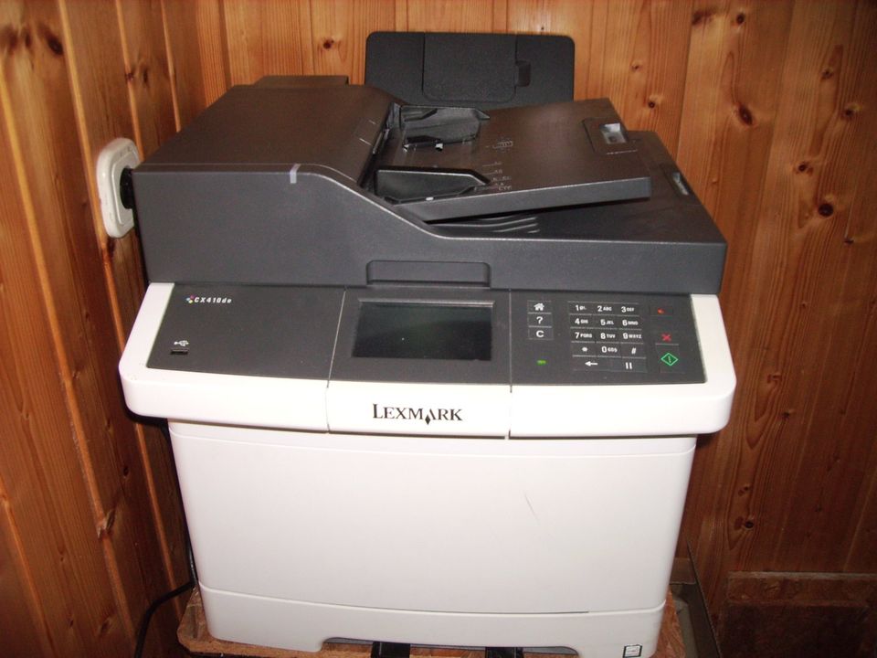 Lexmark CX410DE Multifunktionsgerät (Scanner, Kopierer, Drucker, in St. Georgen