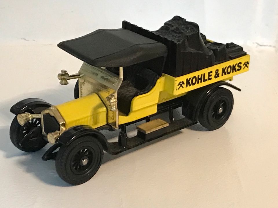 Matchbox Models of Yesteryear Y13-3 (1918)Crossley „Kohle & Koks“ in Ruhla