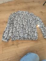 Chiffon Bluse, Transparent, Esprit, blaue Blumen, Niedersachsen - Jesteburg Vorschau