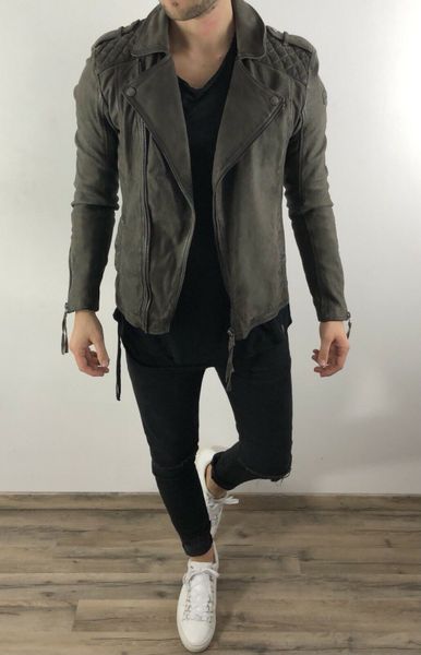 Neu Tigha Lederjacke ELON BUFFED Grau Gr. S M L XL 300€ YPS in Aachen -  Aachen-Mitte | eBay Kleinanzeigen ist jetzt Kleinanzeigen