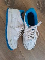 Nike Air Force Schuhe weiß, blau Bayern - Bayerbach b Ergoldsbach Vorschau