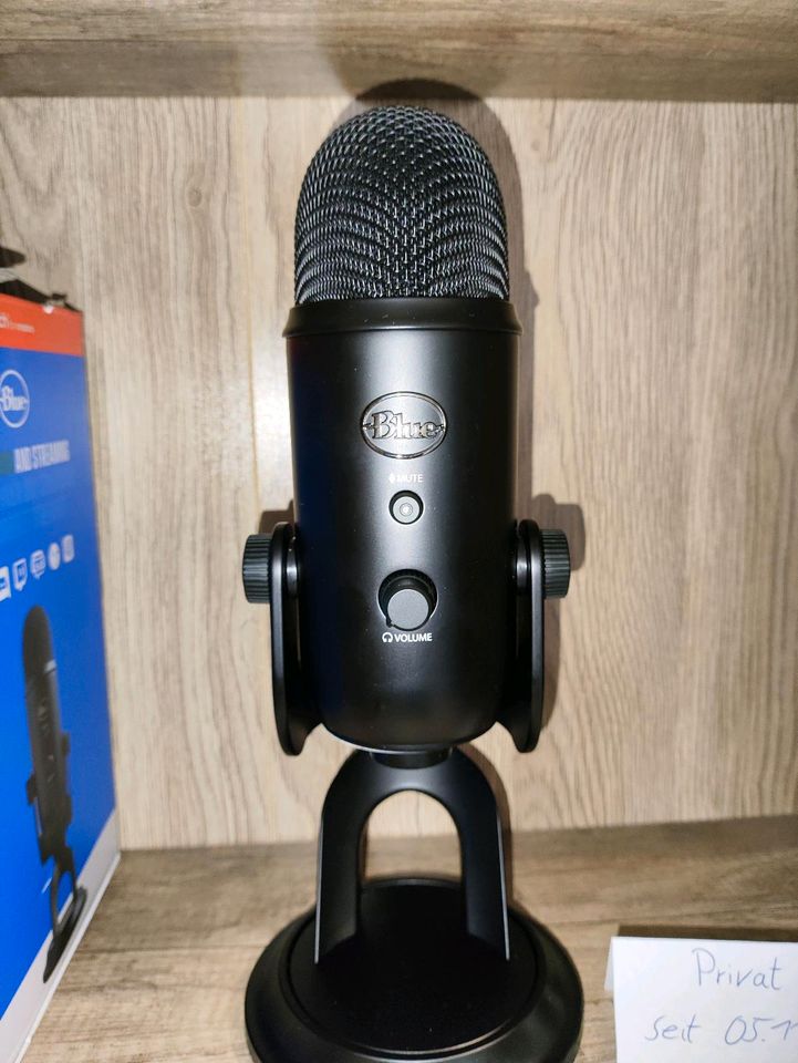 Logitech / Blue Yeti USB-Mikrofon Kondensator semiprofessionell in Gievenbeck