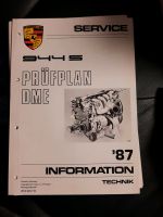 Porsche Service Information 944S, Prüfplan DME Baden-Württemberg - Obersulm Vorschau