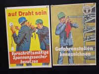 10 alte A2 Plakate der BG zum Thema UVV ca 50er - 80er Jahre #26 Saarland - Heusweiler Vorschau