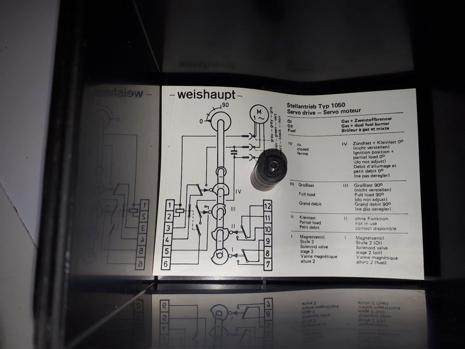 Weishaupt Luftklappenstellantrieb 1050/23 (servo drive) Bauser in Bad Kissingen