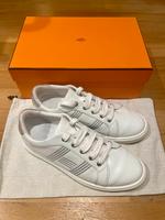 Hermès Avantage Sneaker Weiß Silber 39 München - Schwabing-Freimann Vorschau