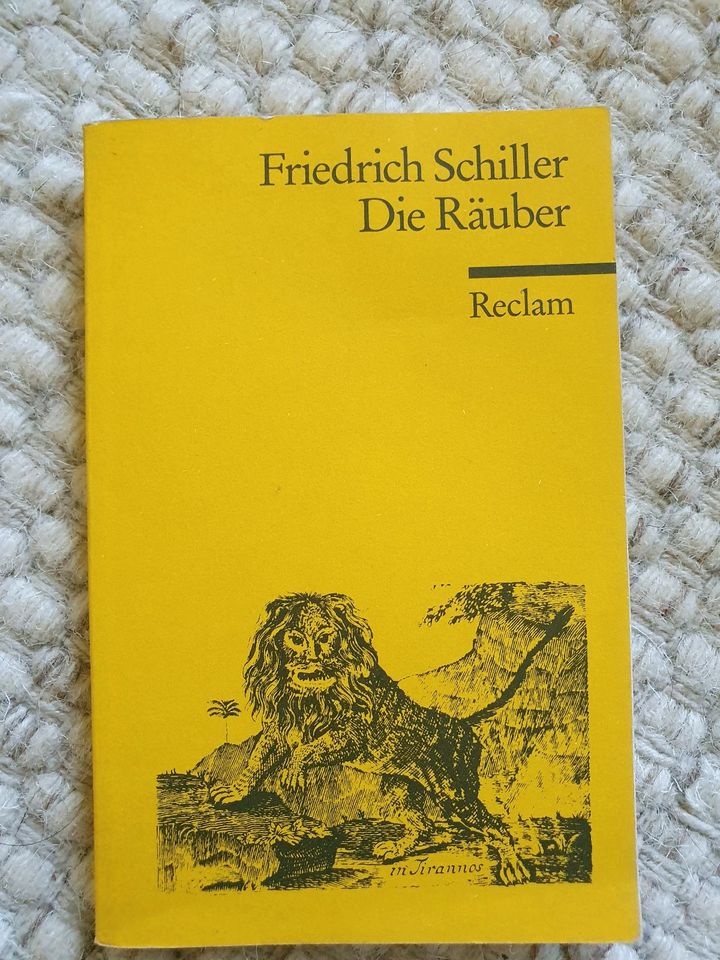 Die Räuber, Friedrich Schiller, Reclam in Neuried Kr München