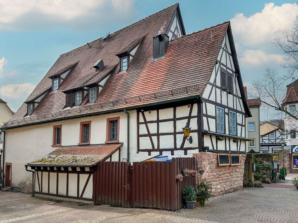 RESERVIERT! Attraktives Hotel und Restaurantanwesen im Zentrum von Eberbach in Eberbach