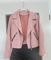 Kurzjacke veloursrtig  mit Reißverschlüssen Bayern - Gröbenzell Vorschau