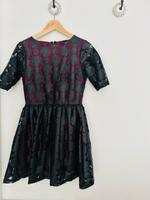 Kleid Asos kurz schwarz rot wie Self-Portrait Spitze 38 Köln - Nippes Vorschau