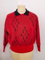 Lucia Damen Strickpullover Pullover Wolle rot schwarz 40 WIE NEU Dortmund - Innenstadt-Ost Vorschau