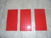 3 rote Bauplatten Feuerwehr von Lego Duplo Bayern - Mallersdorf-Pfaffenberg Vorschau