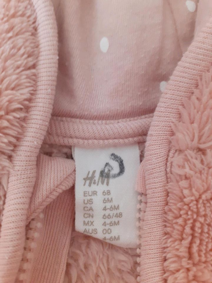 Pullover Fleece Jacke H&M 68 in Friedrichsdorf