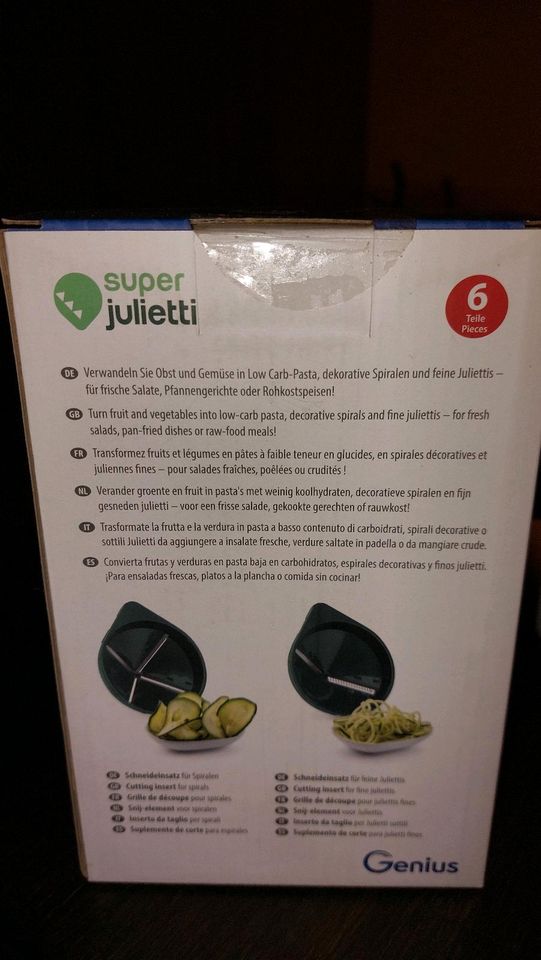 Spiralschneider Küchenhilfe super juiletti Genius in Ratingen