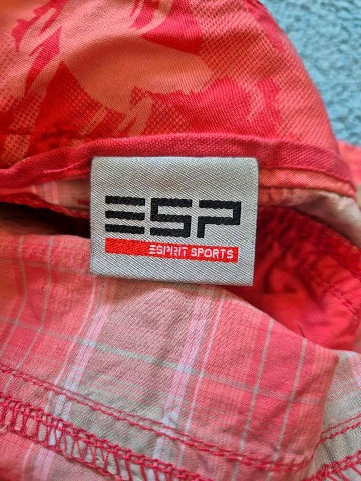 Esprit Sports Shorts Hose Bermuda 42 kariert rosa grau blau in München