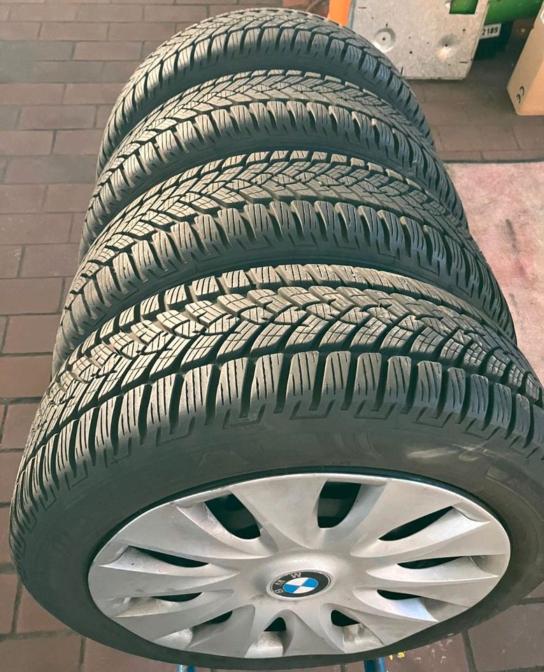 BMW Winterreifen 195/55r16 Fulda Kristal DOT 37/22 neuwertig in Ladenburg