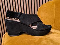 Clarks Damen Plateau Sandale Gr. 40 schwarz Hemelingen - Hastedt Vorschau