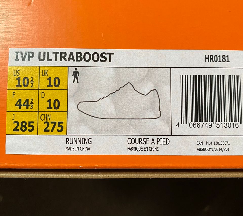 Adidas IVP Ultraboost Ivy Park 44 2/3 in Weisendorf