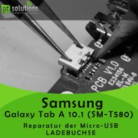 REPARATUR Micro USB Ladebuchse Samsung Galaxy Tab A6 SM-T580 T585 Hessen - Birstein Vorschau