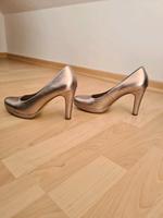Wunderschöne metallic Plateau Pumps von Tamaris Kiel - Meimersdorf-Moorsee Vorschau